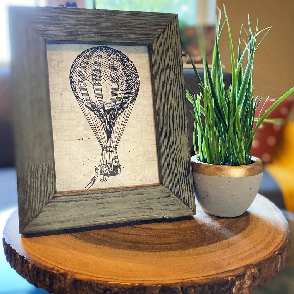 BP Industries Wooden Picture Frame